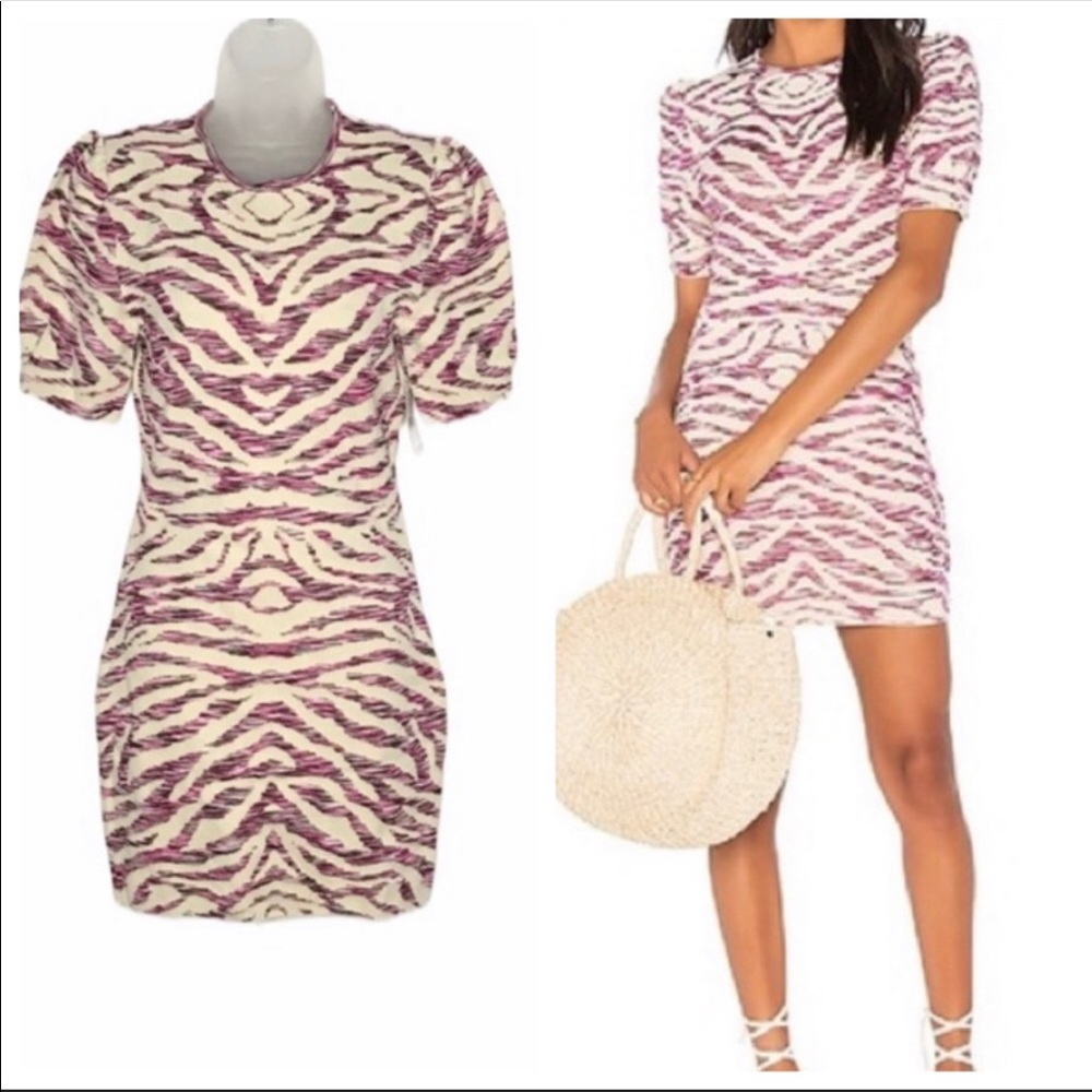Free People Stretch Knit Take Me Out Mini Dress L